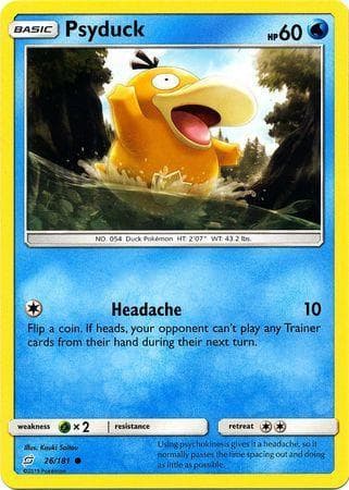 Carta Psyduck 26/181 do set União de Aliados — Pokémon TCG | Bynx