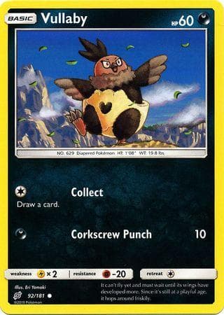Carta Vullaby 92/181 do set União de Aliados — Pokémon TCG | Bynx