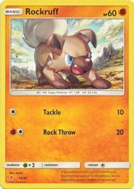 Rockruff 14 — Sun & Moon Trainer Kit - Lycanroc