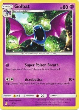 Golbat 06 — Sun & Moon Trainer Kit - Alolan Raichu