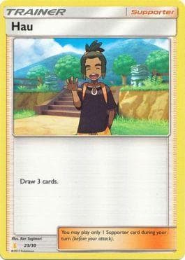 Hibi / Hau (23/30) 23 — Sun & Moon Trainer Kit - Alolan Raichu