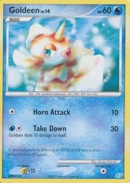 Goldeen 03 — Diamond & Pearl Trainer Kit - Manaphy