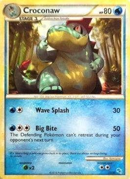 Croconaw 13 — HS Trainer Kit - Gyarados