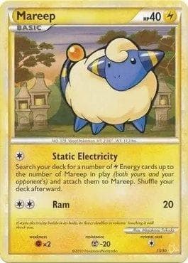 Carta Mareep 13/30 do set HS Trainer Kit - Raichu — Pokémon TCG | Bynx