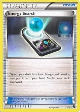 Carta Energy Search 27/30 do set Black & White Trainer Kit - Zoroark — Pokémon TCG | Bynx
