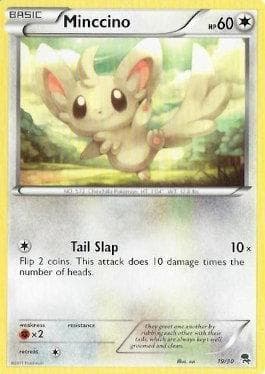 Minccino 19 — Black & White Trainer Kit - Zoroark
