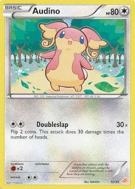 Audino 12 — Black & White Trainer Kit - Excadrill