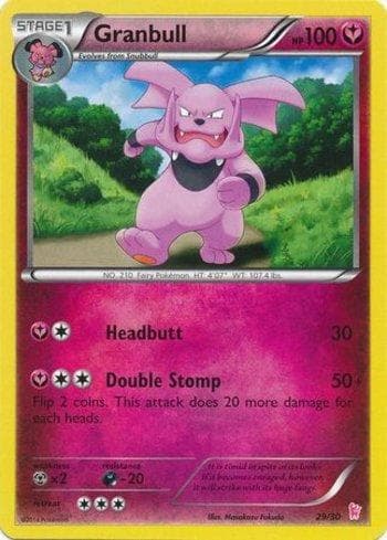 Granbull 29 — XY Trainer Kit - Sylveon