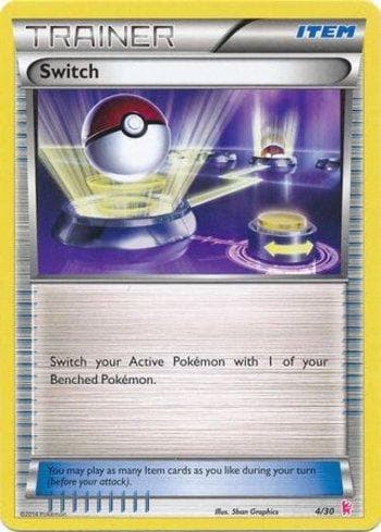 Carta Switch 4/30 do set XY Trainer Kit - Sylveon — Pokémon TCG | Bynx