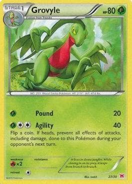 Carta Grovyle 27/30 do set XY Trainer Kit - Latias — Pokémon TCG | Bynx