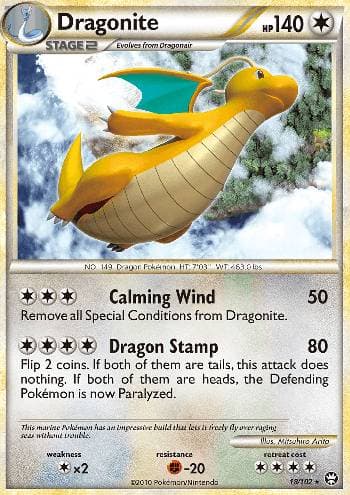 Carta Dragonite 18/102 do set Triunfante — Pokémon TCG | Bynx