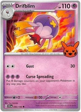 Carta Drifblim 090/30 do set Trick or Trade BOOster 2023 — Pokémon TCG | Bynx