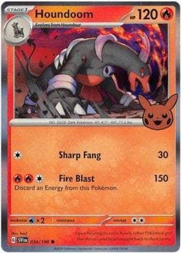 Houndoom 034 — Trick or Trade BOOster 2023