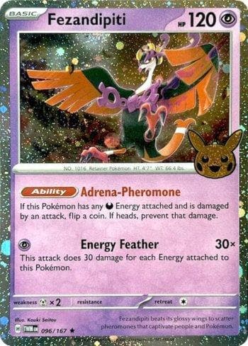 Carta Fezandipiti 096/30 do set Coleção BR — TOT24 — Pokémon TCG | Bynx