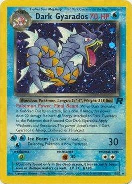 Dark Gyarados 8 — Team Rocket