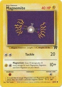 Magnemite 60 — Team Rocket