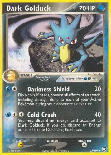 Carta Dark Golduck 35/109 do set Team Rocket Returns — Pokémon TCG | Bynx