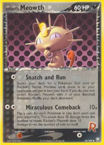 Rocket's Meowth 46 — Team Rocket Returns