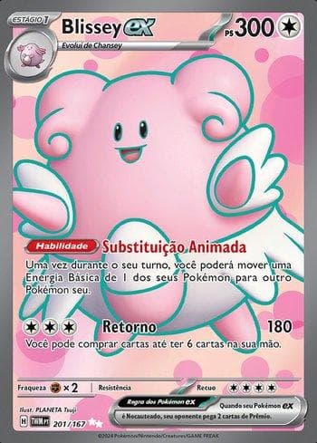 Blissey ex 201 — Máscaras do Crepúsculo