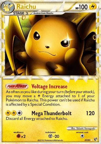 Raichu Prime 83/90 — Destemido