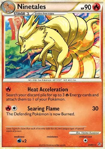 Ninetales 20/95 — Revelado