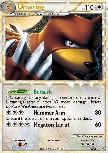 Carta Ursaring Prime 89/95 do set Revelado — Pokémon TCG | Bynx