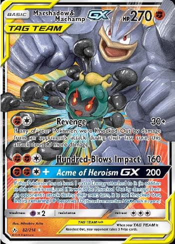 Marshadow & Machamp-GX 82 — Elos Inquebráveis