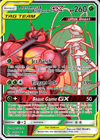 Pheromosa & Buzzwole-GX 191 — Elos Inquebráveis