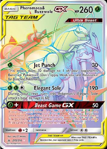 Pheromosa & Buzzwole-GX 215 — Elos Inquebráveis