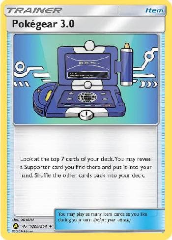Carta Pokégear 3.0 182b/214 do set Elos Inquebráveis — Pokémon TCG | Bynx