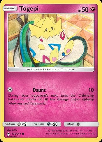 Carta Togepi 136/214 do set Elos Inquebráveis — Pokémon TCG | Bynx