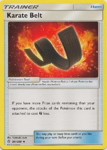 Carta Karate Belt 201/236 do set Sintonia Mental — Pokémon TCG | Bynx