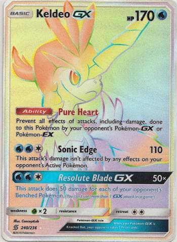 Keldeo-GX 240/236 — Sintonia Mental