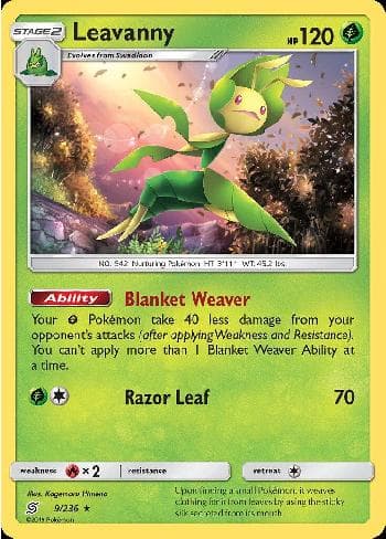 Carta Leavanny 9/236 do set Sintonia Mental — Pokémon TCG | Bynx