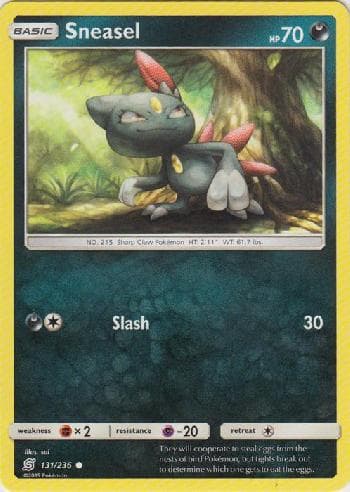 Carta Sneasel 131/236 do set Sintonia Mental — Pokémon TCG | Bynx