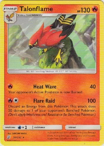 Carta Talonflame 32/236 do set Sintonia Mental — Pokémon TCG | Bynx
