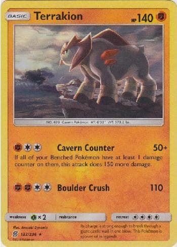 Terrakion 122/236 — Sintonia Mental