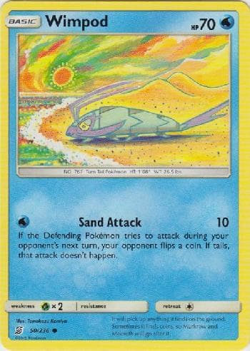 Carta Wimpod 50/236 do set Sintonia Mental — Pokémon TCG | Bynx