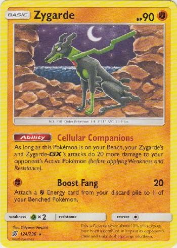 Zygarde 124/236 — Sintonia Mental