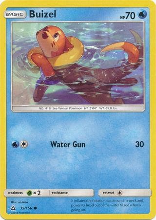 Carta Buizel 35/156 do set Ultraprisma — Pokémon TCG | Bynx