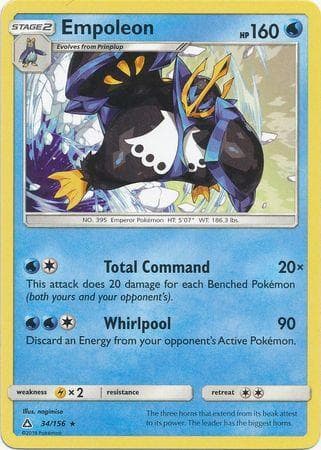 Carta Empoleon 34/156 do set Ultraprisma — Pokémon TCG | Bynx