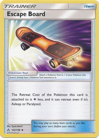 Carta Escape Board 122/156 do set Ultraprisma — Pokémon TCG | Bynx