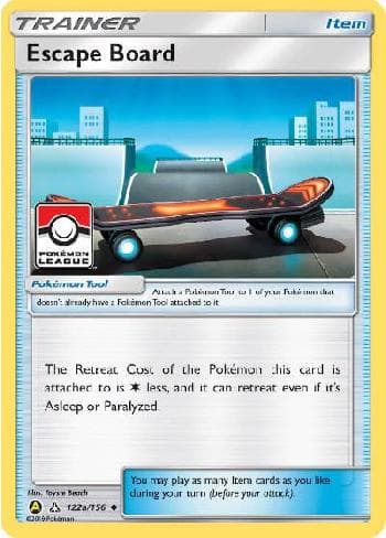 Carta Escape Board 122a/156 do set Ultraprisma — Pokémon TCG | Bynx