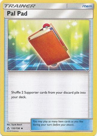 Carta Pal Pad 132/156 do set Ultraprisma — Pokémon TCG | Bynx