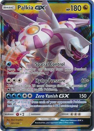 Carta Palkia-GX 101/156 do set Ultraprisma — Pokémon TCG | Bynx