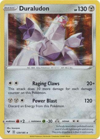 Carta Duraludon 129/185 do set Voltagem Vívida — Pokémon TCG | Bynx