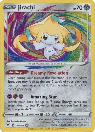 Jirachi 119/185 — Voltagem Vívida