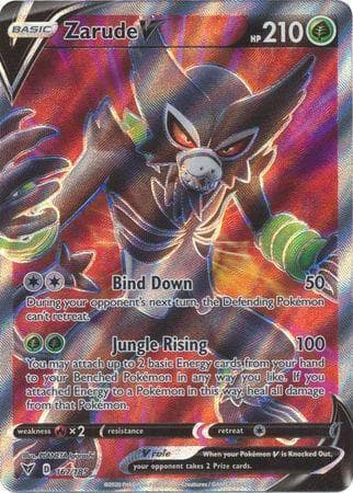Carta Zarude-V 167/185 do set Voltagem Vívida — Pokémon TCG | Bynx