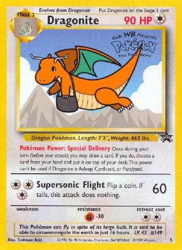 Dragonite 05/53 — Wizards Black Star Promos