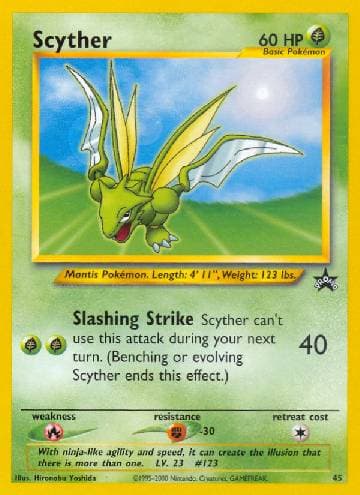 Scyther 45 — Wizards Black Star Promos